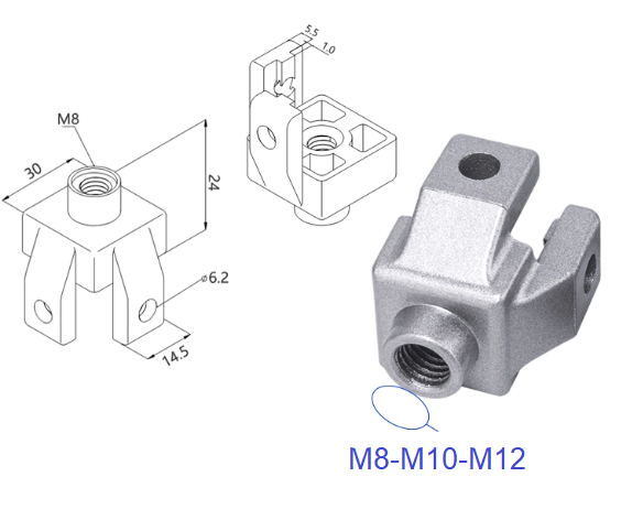 Thông số kỹ thuật cóc 30x30